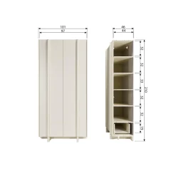 Sale WOOOD Basu opbergkast grenen Dust