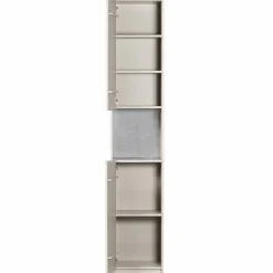 Discount WOOOD Basu smalle kast 40 cm grenen dust incl. concrete decor