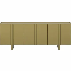 Online WOOOD Basu tv meubel 152 cm grenen Moss