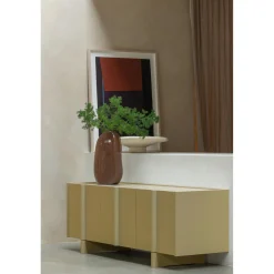 Online WOOOD Basu tv meubel 152 cm grenen Moss