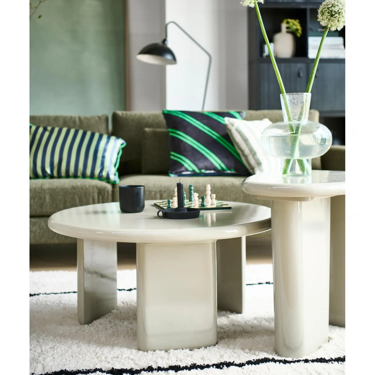 New WOOOD Beach small bijzettafel mango hout clay