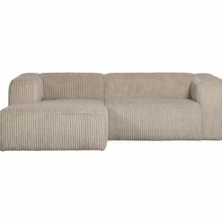 Best WOOOD Bean chaise longue bank links ribstof travertin