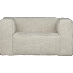 Hot WOOOD Bean fauteuil grove melange stof Naturel