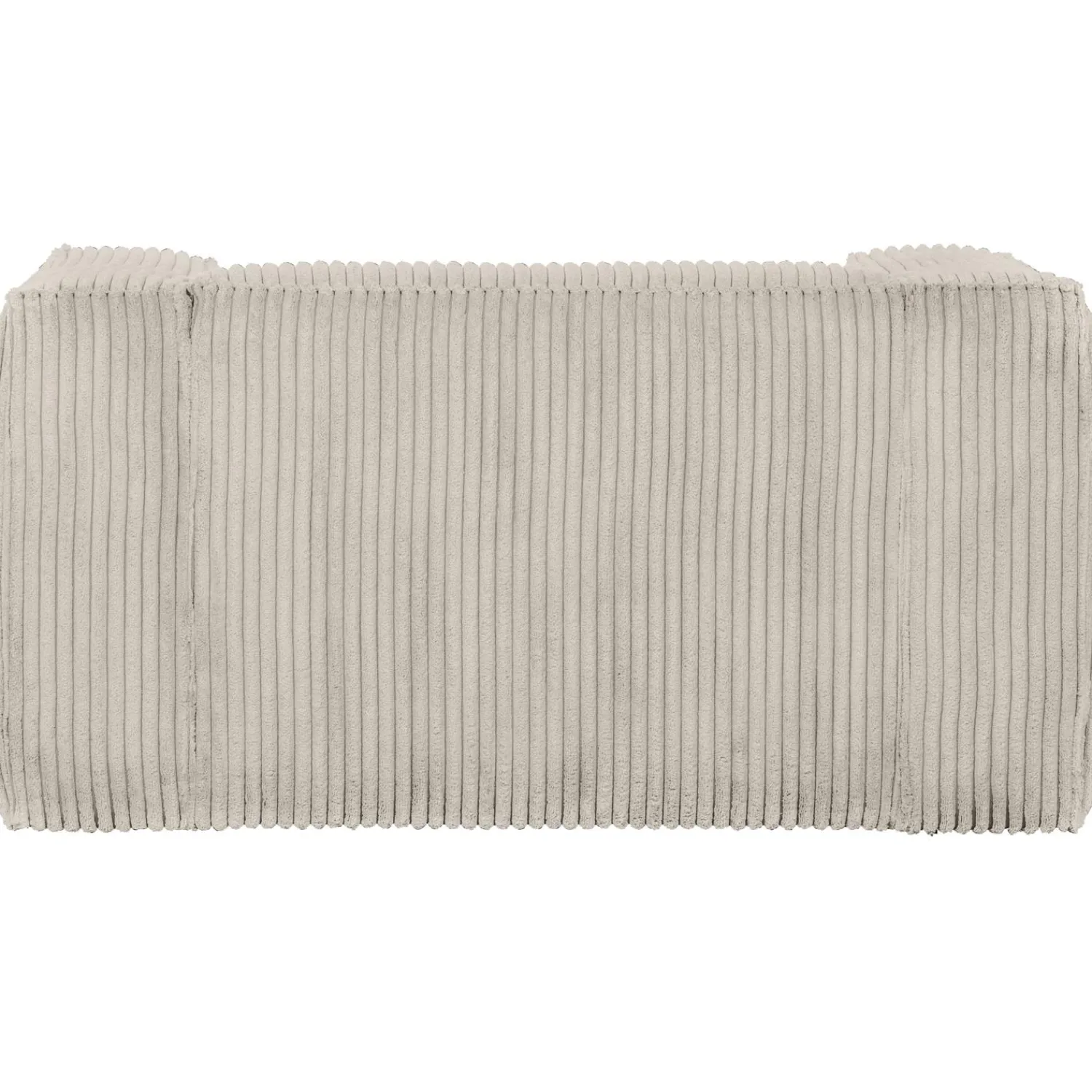 Hot WOOOD Bean fauteuil ribstof Naturel