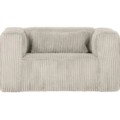Hot WOOOD Bean fauteuil ribstof Naturel