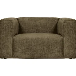 New WOOOD Bean fauteuil structure velvet Moss