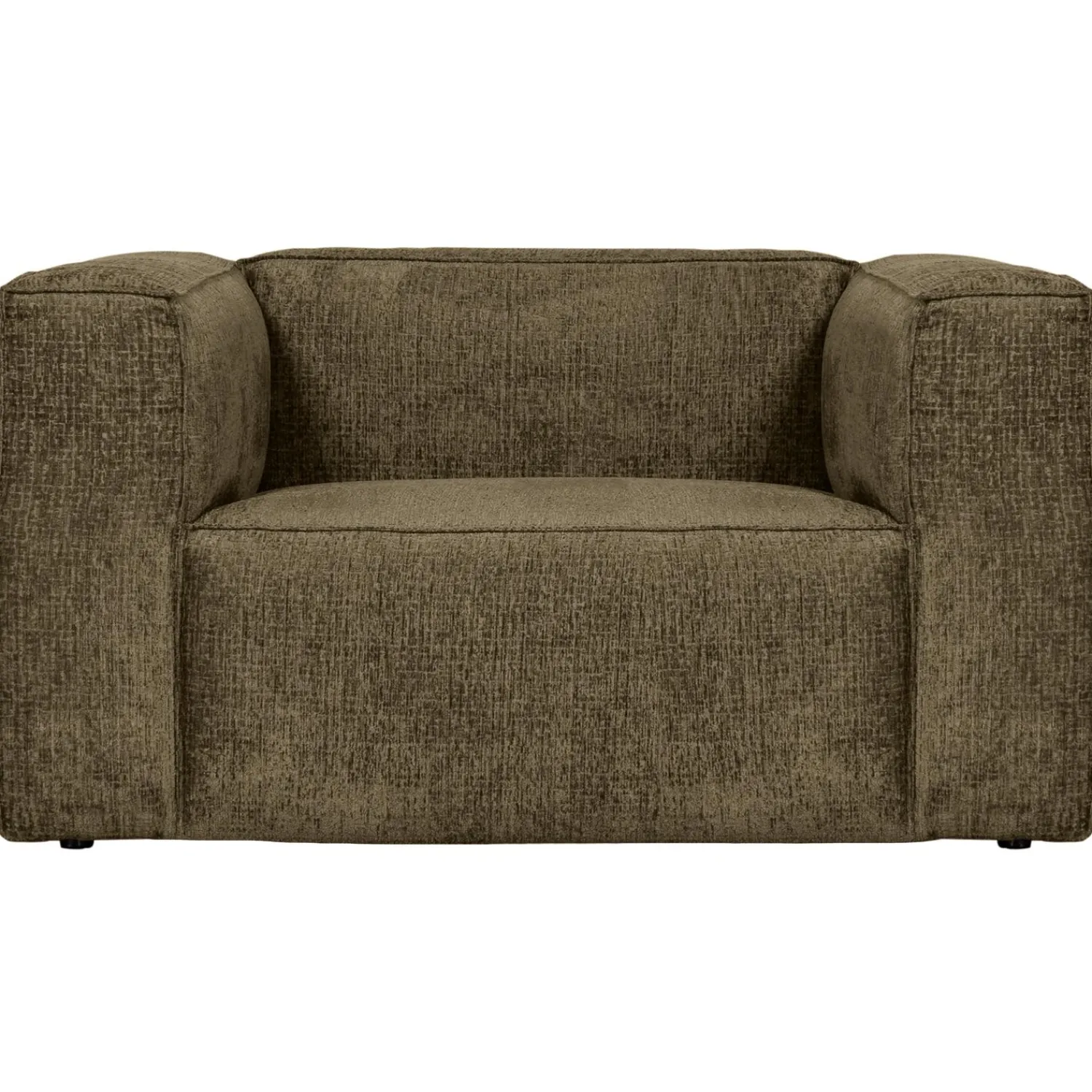 New WOOOD Bean fauteuil structure velvet Moss