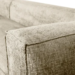 New WOOOD Bean hoekbank links structure velvet Buttermilk