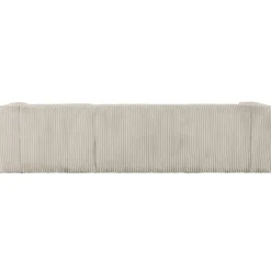 Best WOOOD Bean hoekbank rechts ribstof Naturel