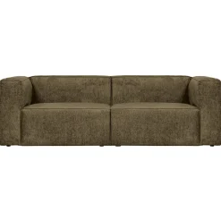 Sale WOOOD Bean 3,5-zits bank structure velvet Moss