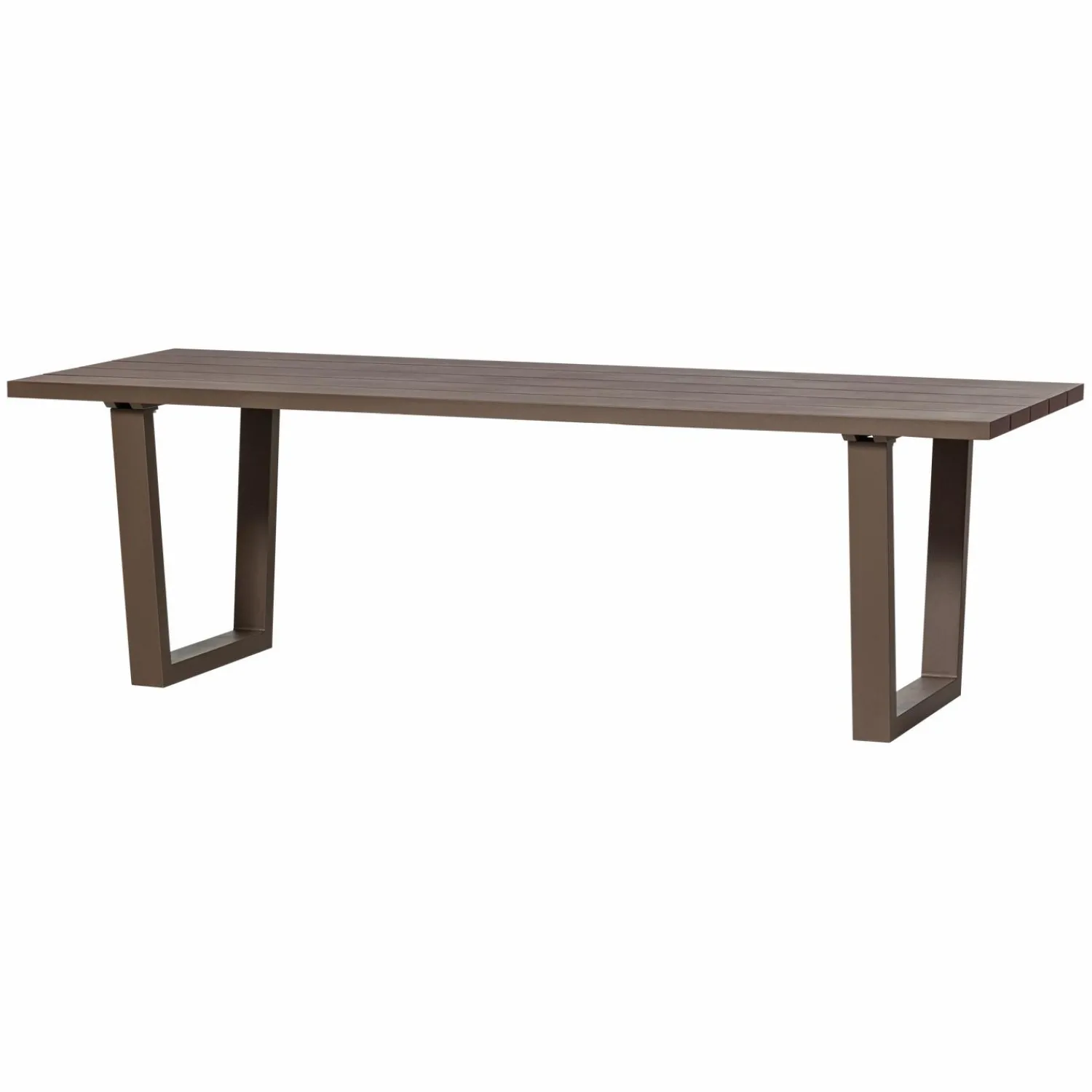 Clearance WOOOD Bear tuintafel aluminium Bruin