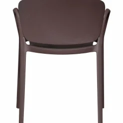 Discount WOOOD Bent tuinstoel kunststof Paars/bruin