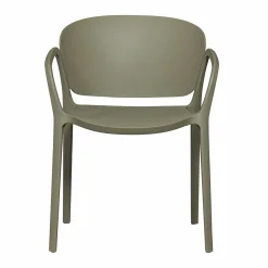 Clearance WOOOD Bent tuinstoel kunststof Groen