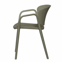 Clearance WOOOD Bent tuinstoel kunststof Groen