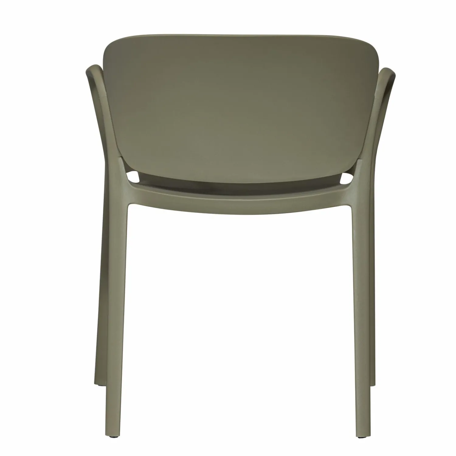 Clearance WOOOD Bent tuinstoel kunststof Groen