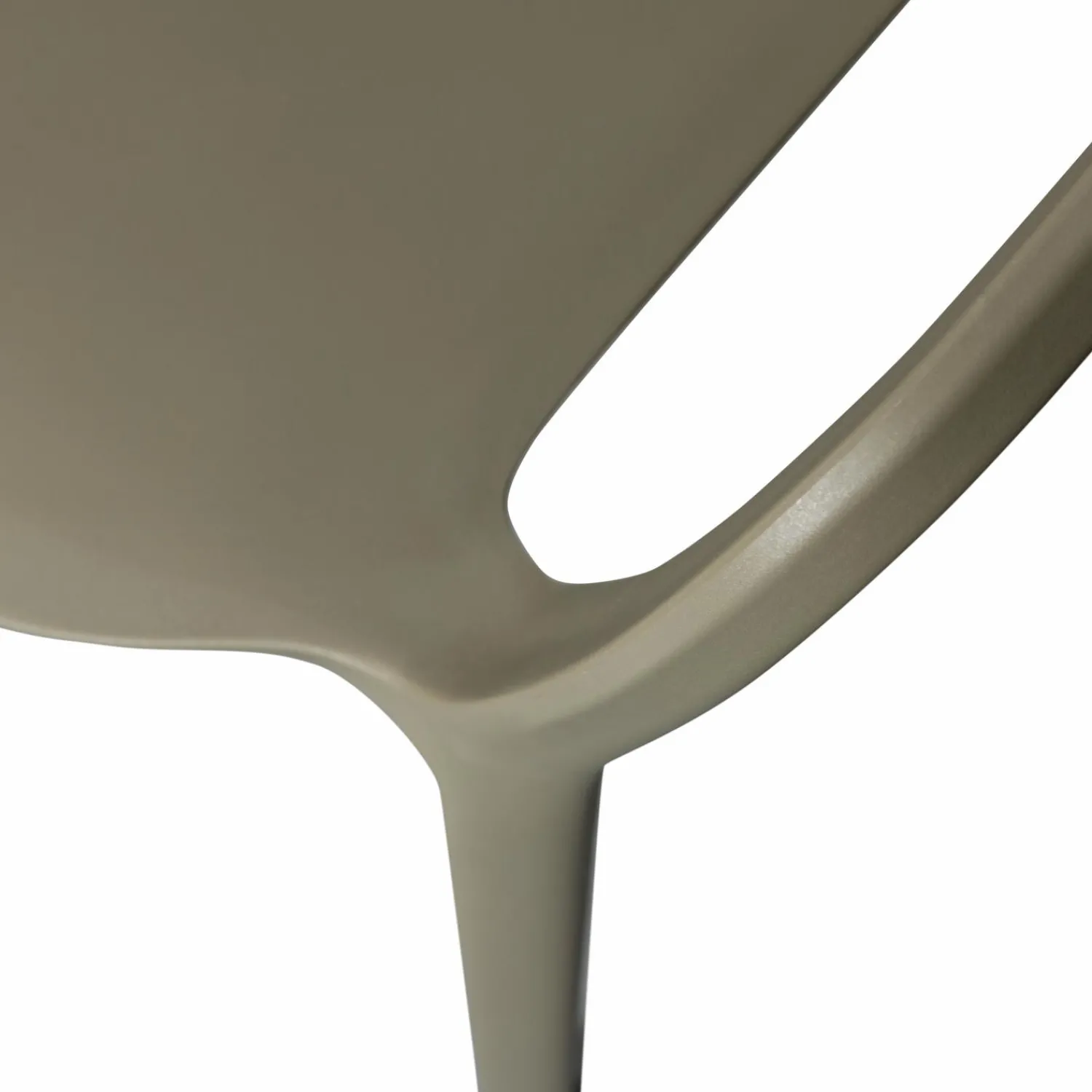 Clearance WOOOD Bent tuinstoel kunststof Groen