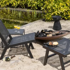 Discount WOOOD Bikkel kruk hout 40xø28 cm Naturel