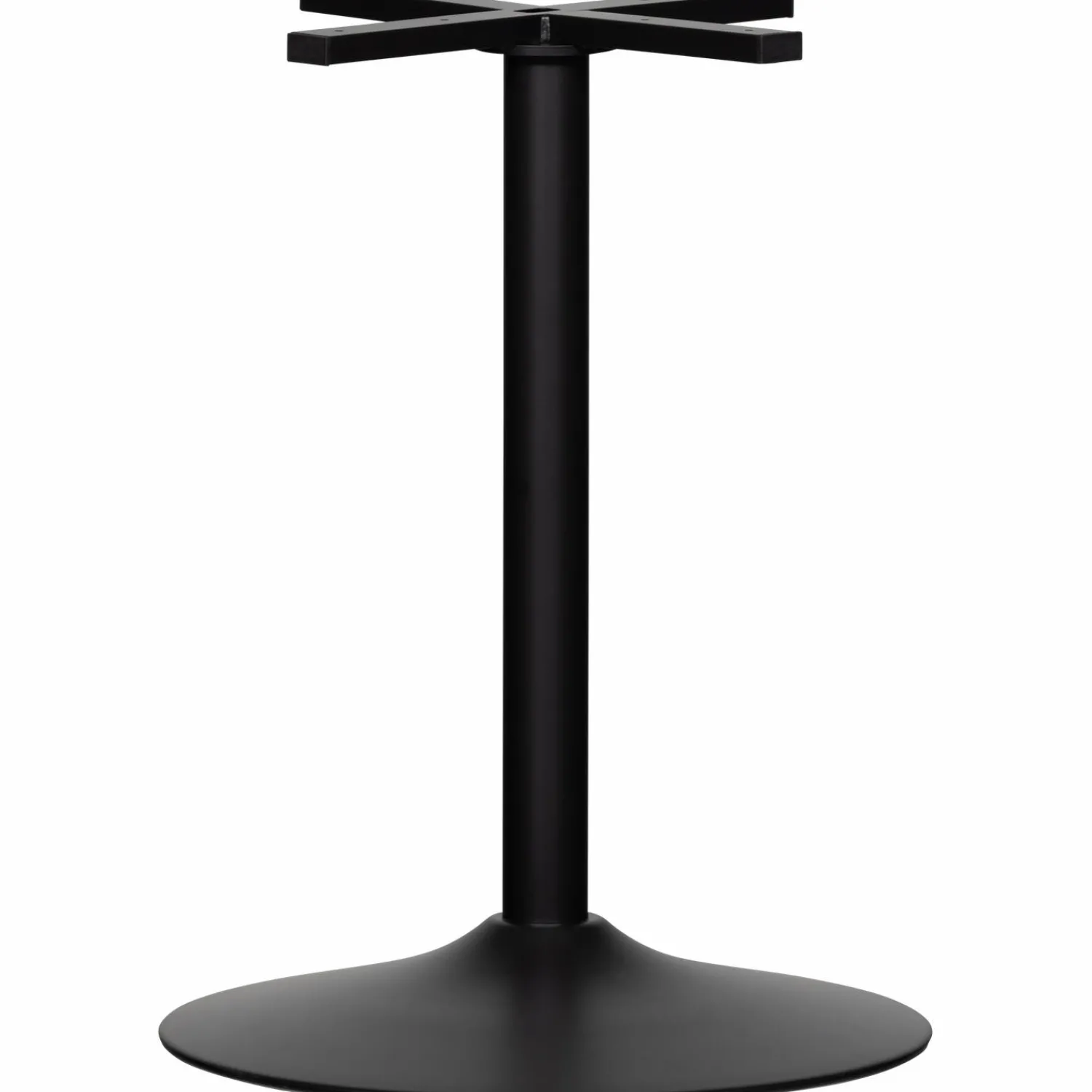 Sale WOOOD Bistro ronde buisvoet metaal matzwart 72xø54 cm