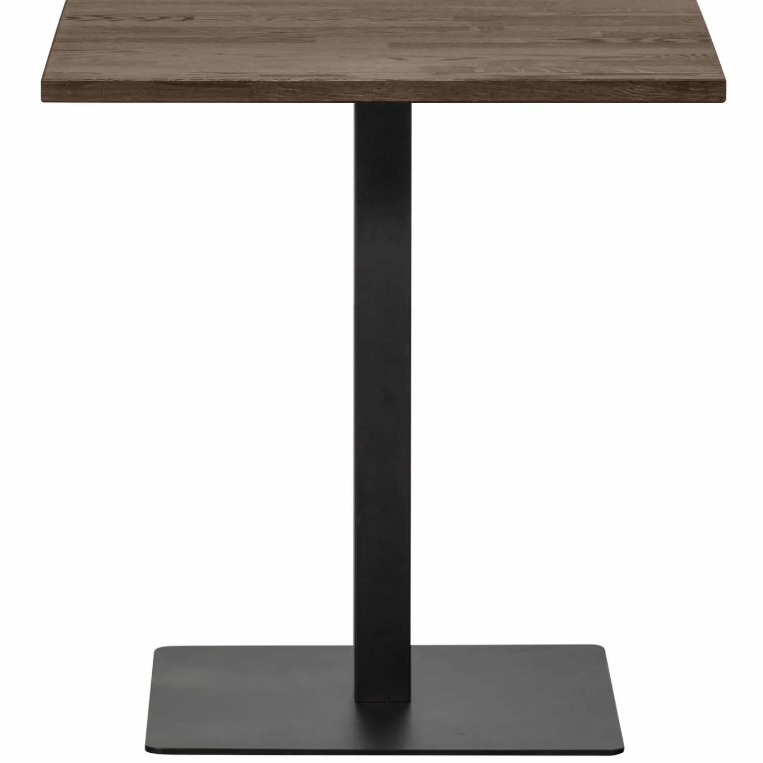 Online WOOOD Bistro trompetvoet metaal matzwart 72xø60 cm