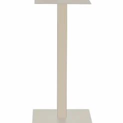 Outlet WOOOD Bistro vierkante bartafel poot metaal dakargrau 105 x 50 x 50 cm