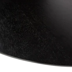 Best WOOOD Blanco eettafel ø120 cm mango diep Zwart