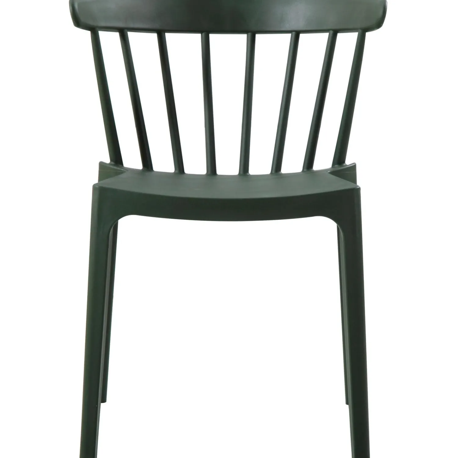 Sale WOOOD Bliss tuinstoel met spijlen kunststof groen Army