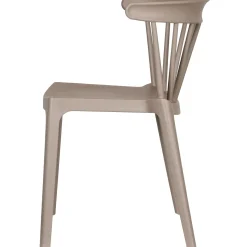 New WOOOD Bliss tuinstoel met spijlen kunststof Taupe