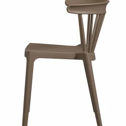 WOOOD Bliss tuinstoel met spijlen Bruin melange