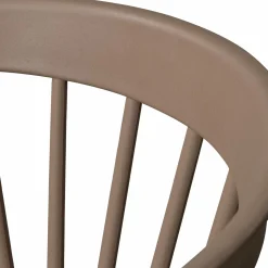 WOOOD Bliss tuinstoel met spijlen Bruin melange