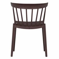 Online WOOOD Bliss tuinstoel met spijlen kunststof Paars/bruin