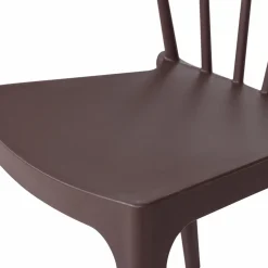 Online WOOOD Bliss tuinstoel met spijlen kunststof Paars/bruin