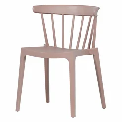 Online WOOOD Bliss tuinstoel met spijlen kunststof Zalmroze