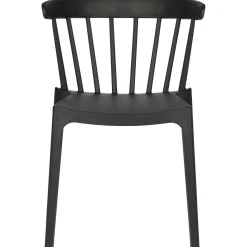 WOOOD Bliss tuinstoel met spijlen kunststof Zwart