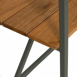 Sale WOOOD Blue sky tuintafel hout met decoframe camouflage groen