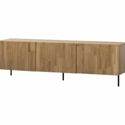 Sale WOOOD Bono Gravure tv meubel eiken Naturel
