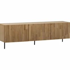 Sale WOOOD Bono Gravure tv meubel eiken Naturel