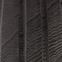 Discount WOOOD Borre kruk hout zwart 40xø28 cm