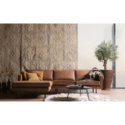 Online WOOOD Bounds bijzettafel XL hout/metaal 40xø76 cm Antique goud