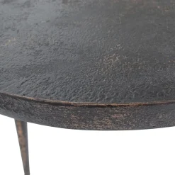 Online WOOOD Bounds bijzettafel XL hout/metaal 40xø76 cm Antique goud