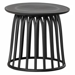 Clearance WOOOD Boy tuin bijzettafel kunststof Zwart