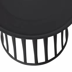 Clearance WOOOD Boy tuin bijzettafel kunststof Zwart