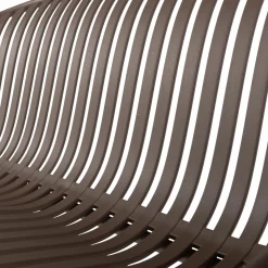 New WOOOD Bruce tuin 2-zits bankje pp/metaal Paars/bruin