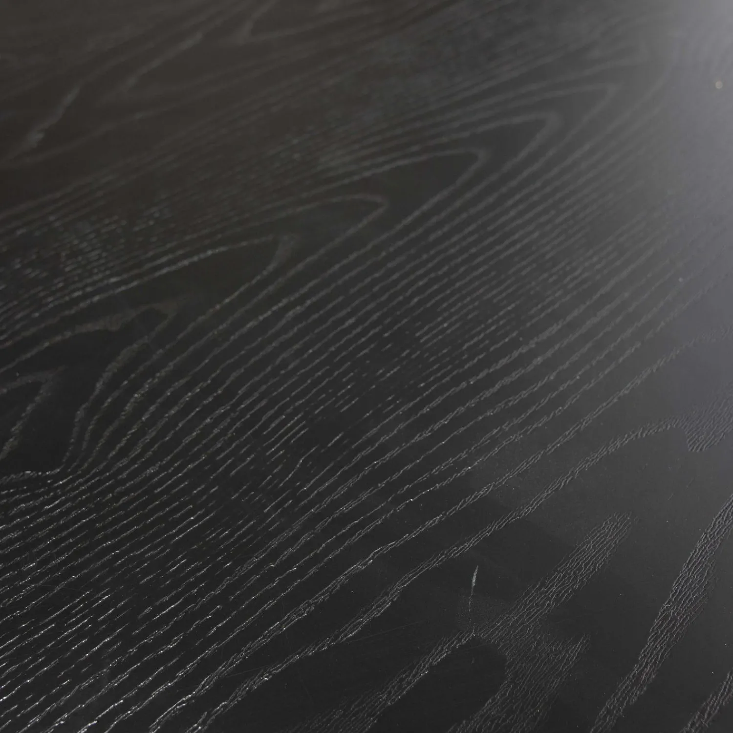 New WOOOD Bruno eettafel rond mdf zwart ø120 cm