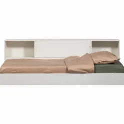 New WOOOD Carter bed grenen 90x200 cm Wit