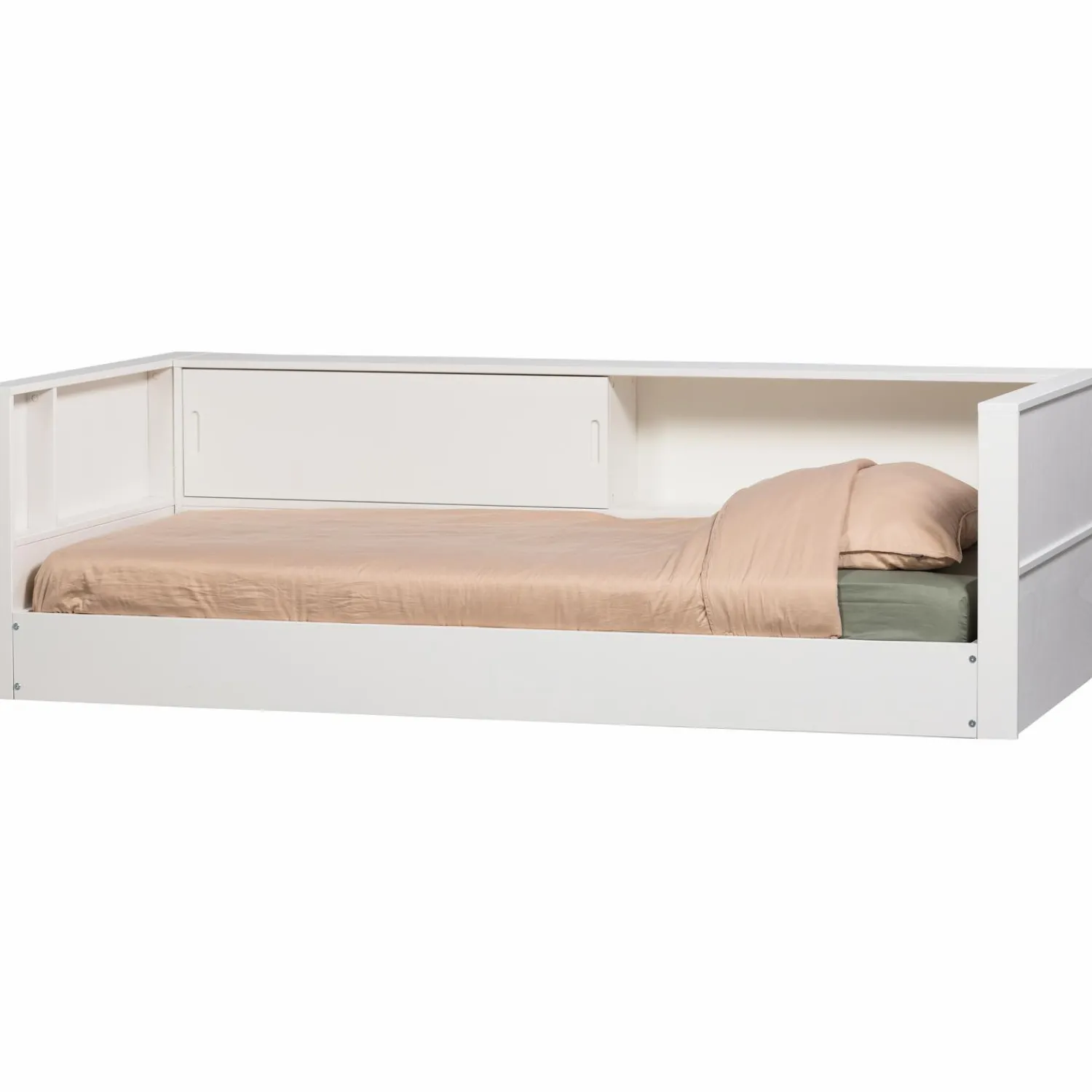 Clearance WOOOD Carter bedbank grenen Wit