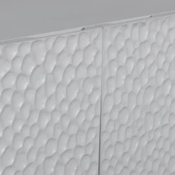 Online WOOOD Carved Organic 2-deurs opbergkast mist