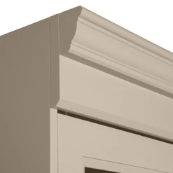 New WOOOD Chow 4-deurs vitrinekast grenen dakargrau