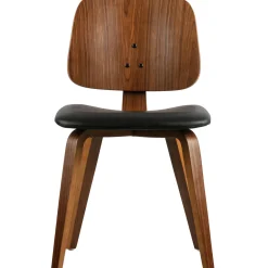 Sale WOOOD Classic eetkamerstoel zwart/walnoot