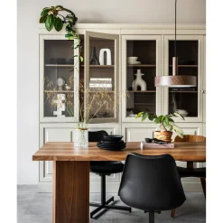 Sale WOOOD Classic eetkamerstoel zwart/walnoot