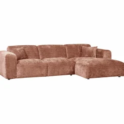 Discount WOOOD Cloud chaise longue bank rechts chenille Terra